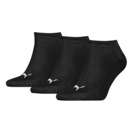 Puma 3 páros csomagolású sneaker uniszex zokni, fekete-szürke