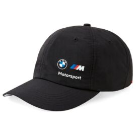 Puma BMW M Motorsport Heritage baseball sapka, fekete-fehér-kék, 2023