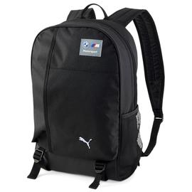 Puma BMW M Motorsport uniszex hátitáska 49 x 30 x 13 cm, fekete-fehér-piros-kék, 2023