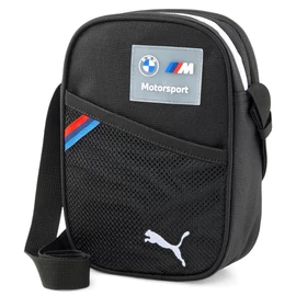 Puma BMW M Motorsport uniszex válltáska, fekete-fehér-piros-kék, 2023