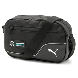 Puma Mercedes AMG Petronas uniszex kicsi válltáska, fekete-fehér, 2023