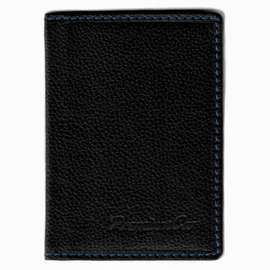 Premium Car black&blue bőr jogosítvány és forgalmi en. tartó