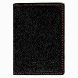 Premium Car black&red bőr jogosítvány és forgalmi engedély tartó