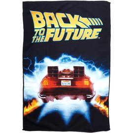 Vissza a jövőbe Back to the Future Delorean törölköző 60 x 90 cm