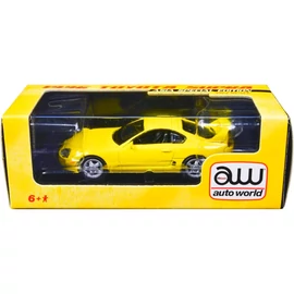 1996 Toyota Supra "Asia Special Edition" LHD sárga modellautó 1:64 