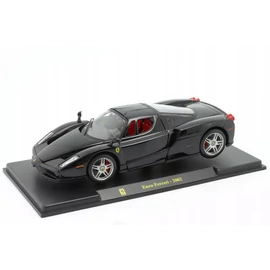 Plexi nélküli verzió Ferrari Enzo 2002 fekete modellautó 1:24