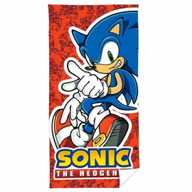 Sonic a sündisznó Velocity Mode fürdőlepedő, strand törölköző 70x140 cm (Fast Dry)