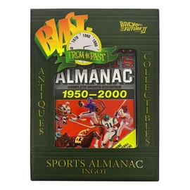 Back to the Future II Grays Sports Almanac 1950-2000 öntvény, limitált kiadás
