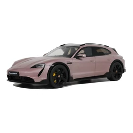 Porsche Taycan Turbo S Cross Turismo pink metál 2022 modellautó 1:18