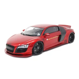 Audi R8 BY LBWK piros 2022 modell autó 1:18
