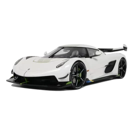 Koenigsegg Jesko Crystal fehér 2019 modellautó 1:12
