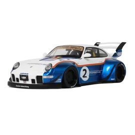 Porsche 911 (993) RWB X Liberty Walk #2 fehér 2023 modellautó 1:18