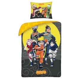 Naruto 'Versenyfutás az idővel' ágyneműhuzat szett 140 x 200 + 70 x 90 cm
