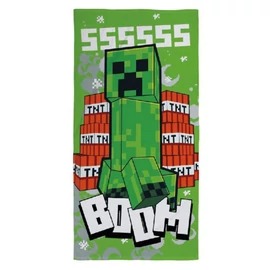 Minecraft Creeper Boom törölköző 70 x 140 cm