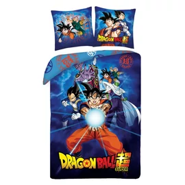 Dragon Ball Super - Son Goku Kamehameha ágyneműhuzat szett 140 x 200 + 70 x 90 cm