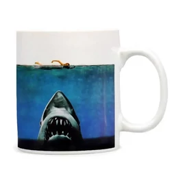 Jaws - Cápa hőre változó bögre 400 ml