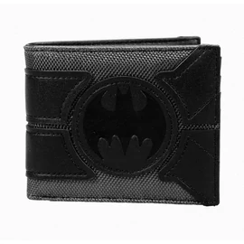 DC Comics Batman uniszex pénztárca, fekete-szürke-fényvisszaverős