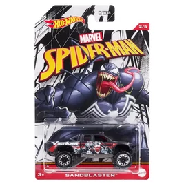 Marvel Spider-Man Sandblaster #2/5 fekete Hotwheels 1:64 