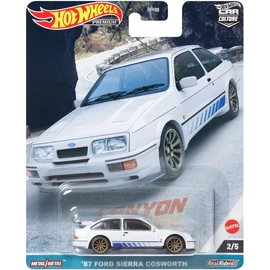 Car Culture Canyon Warriors '87 Ford Sierra Cosworth # 2/5 Premium Hotwheels 1:64 