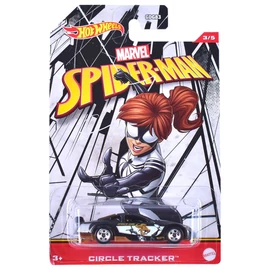 Marvel Spider-Man Circle Tracker #3/5 fekete Hotwheels 1:64 