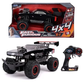 Fast & Furious Dom's Dodge Charger R/T 4x4 R/C távirányítós autó 1:12