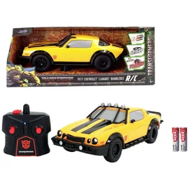 Transformers T7 Bumblebee 1977 Chevrolet Camaro sárga R/C távirányítós autó 1:16