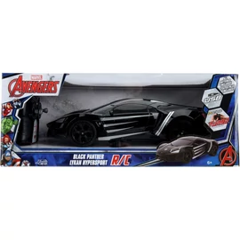 Marvel Black Panther Lykan Hypersport fekete R/C távirányítós autó 1:16