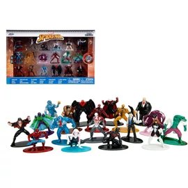 Marvel Spider-Man mini figura szett "NANO METALFIGS"