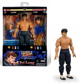 Street Fighter II The Final Challengers "Fei Long" 15 cm mozgatható figura 
