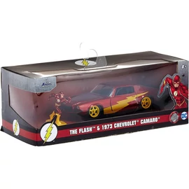 The Flash & 1973 Chevrolet Camaro modell autó 1:32
