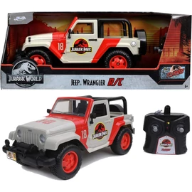 Jurassic World Jeep Wrangler# JP18 homok/piros  R/C távirányítós autó 1:16