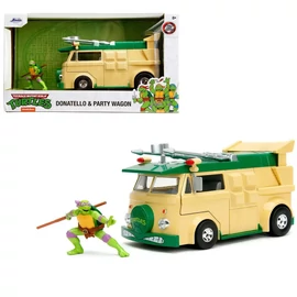 Tini nindzsa teknőcök Mutáns Donatello & Party wagon szett modell autó 1:24
