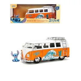 Stitch & 1961 Volkswagen Bus modellautó 1:24