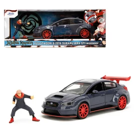 2016 Subaru Wrx Sti Widebody & Jujutsu Kaisen kék/piros modell autó 1:24