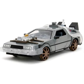 Back To The Future Delorean part 3 train wheel lights modellautó 1:24