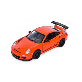 2010 Porsche 911 GT3 RS narancssárga hátrahúzós autó 1:36