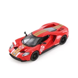 2017 Ford GT Heritage Edition piros hátrahúzós autó 1:38