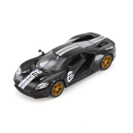 2017 Ford GT Heritage Edition fekete hátrahúzós autó 1:38