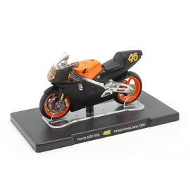 Honda NSR 500 #46 1st test honda Jerez 1999 Valentino Rossi narancssárga/fekete modell  1:18