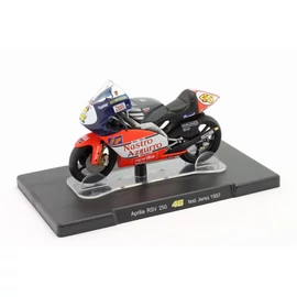 Aprilia RSV 250 #46 test Jerez 1997 Valentino Rossi piros/kék/szürke modell  1:18