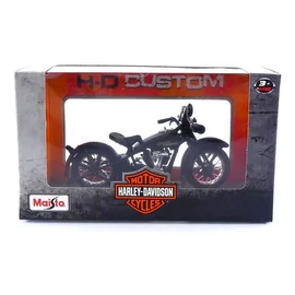Harley Davidson "34360-41 T" 1928 JDH Twin Cam fekete modell  1:18