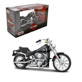 Harley Davidson "34360-41 T" 1984 FXST Softail fekete modell  1:18