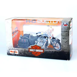 Harley Davidson "34360-41 T" 1999 FLSTS Heritage Softail Springer fekete modell  1:18