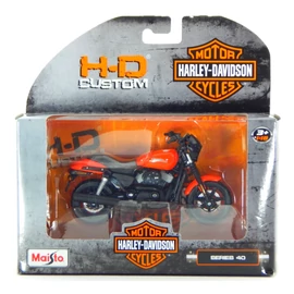 Harley Davidson "Series 40" 2015 Street 750 piros modell  1:18