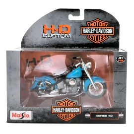 Harley Davidson "Series 40" 1953 FL Hydra Glide kék modell  1:18