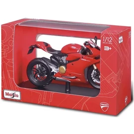 Ducati 1199 Panigale piros modell 1:12