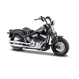 Harley Davidson "34360-38 T" 2008 FLSTSB Cross Bones fekete modell  1:18