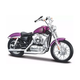 Harley Davidson "34360-38 T" 2013 XL1200V Seventy-Two lila modell  1:18