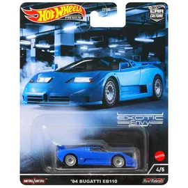 Exotic Envy "BOX" '94 Bugatti EB110 kék #4/5 Premium Hotwheels 1:64 