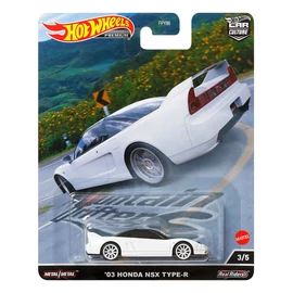 Mountain Drifters"Car Culture" '03 Honda NSX Type-R fehér #3/5 Premium Hotwheels 1:64 